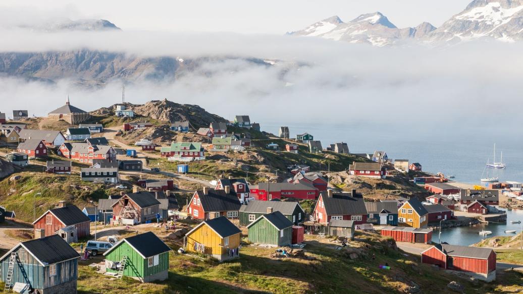 Groenland Nuuk Brume