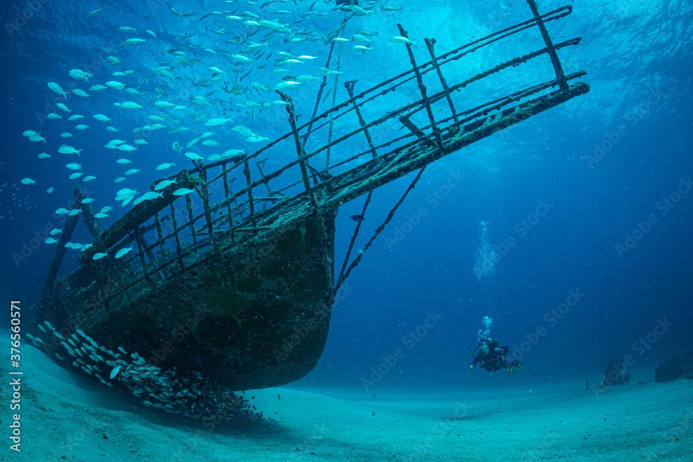 Shipwreck Sint Marteen Shipwreck Sint Marteen