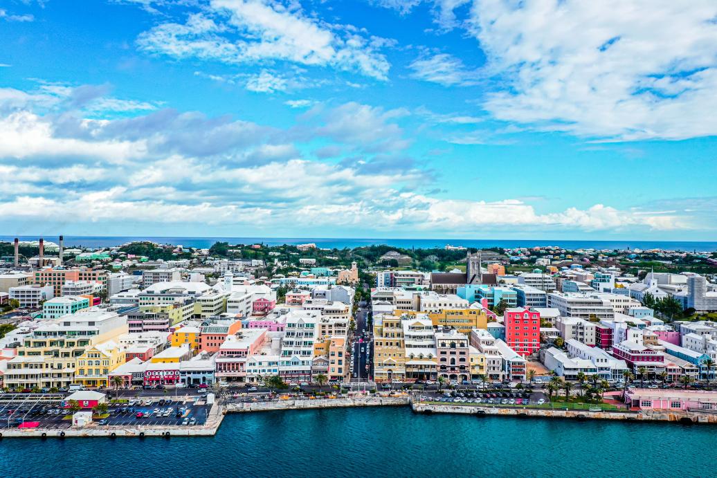 Vue urbaine Bermudes