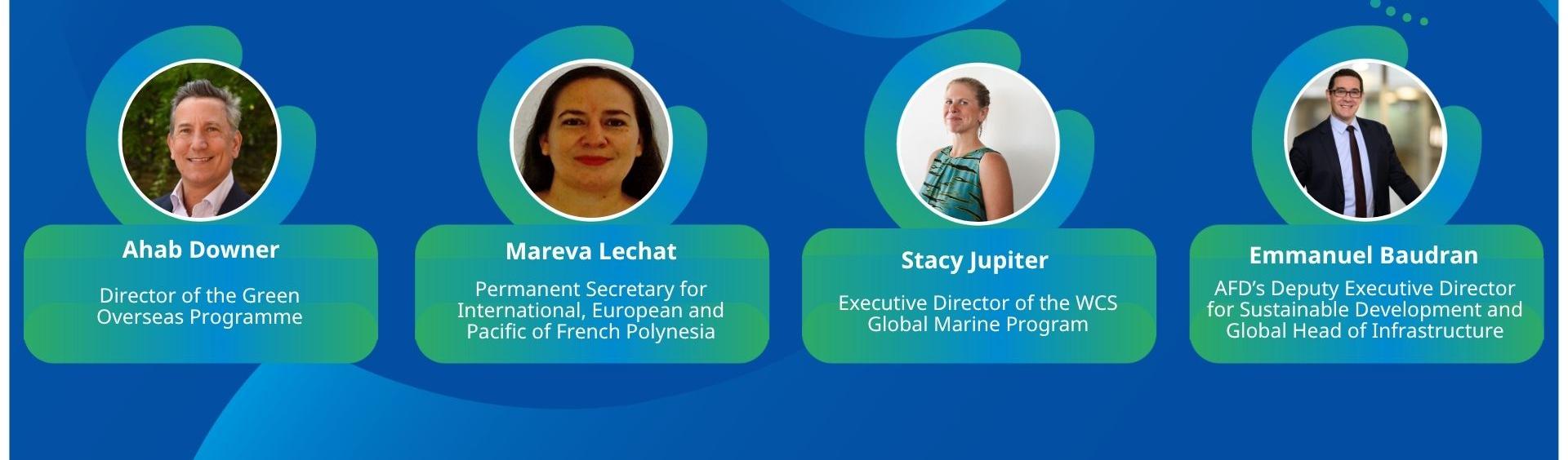 Intervenants à l'événement du 6 juin 2025 à l'UNOC3